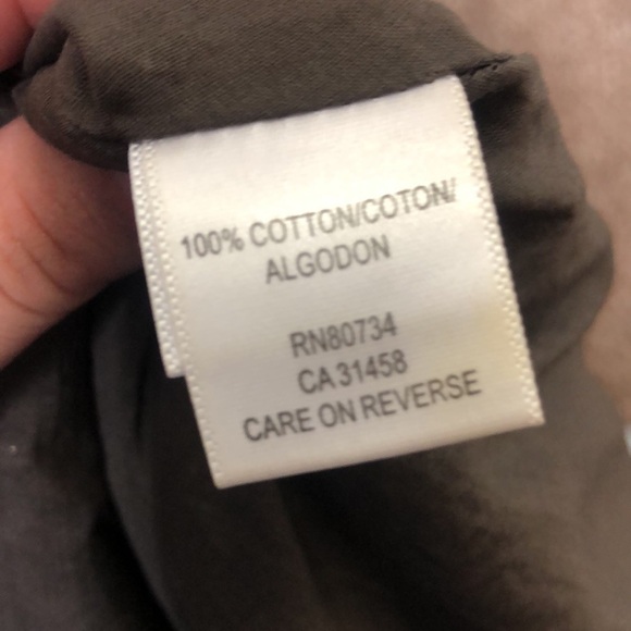 BCBG Maxazria brown and gold bohemian style wrap skirt size XS - Picture 11 of 12